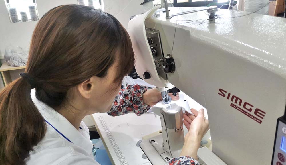 material stitching China Shoes Manufacturer - stitching